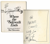 Shel Silverstein Signed Copy of Where the Sidewalk Ends -- A Very Rare Title Signed by Silverstein